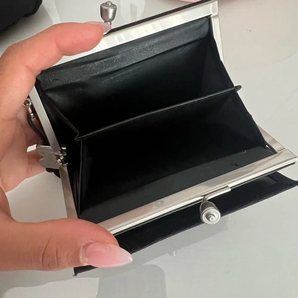 Vintage Mini Chang Mini Black Wallet